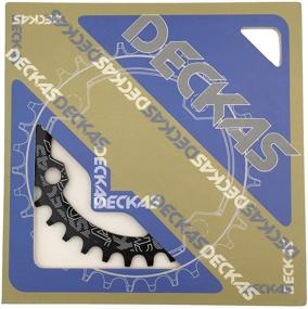 img 2 attached to 🚴 DECKAS Round Oval 104BCD Narrow Wide Chainring: 8/9/10/11-Speed - Choose from 32T, 34T, 36T, or 38T!