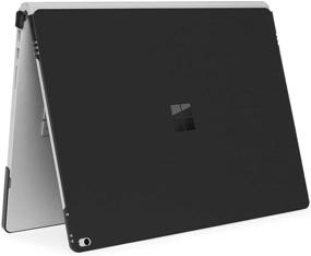 img 3 attached to 📚 Ultimate Protection: mCover Hard Shell Case for Microsoft Surface Book Computer 1, 2 & 3 (15-inch Display, Black)