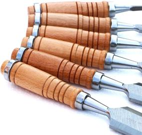 img 1 attached to 🪚 Premium Wood Chisel Sets for Exquisite Woodworking and Carpentry Projects