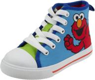 sesame street kids' sneakers - toddler boys' shoes logo