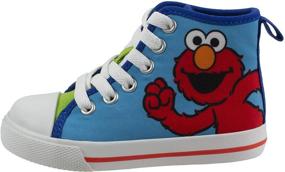 img 3 attached to Sesame Street Kids' Sneakers - Toddler Boys' Shoes