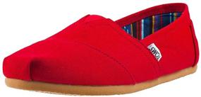 img 4 attached to Alpargata Canvas Ankle High Shoes for Men by TOMS