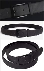 img 2 attached to Stwees Casual Leather Belts Style Women's Accessories and Belts