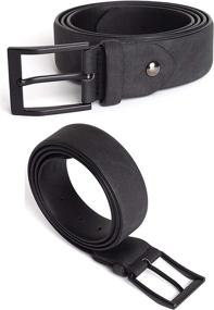 img 3 attached to Stwees Casual Leather Belts Style Women's Accessories and Belts