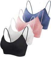 👙 kcddumk seamless cami bras: comfortable & stylish women's clothing & lingerie for sleep & lounge logo