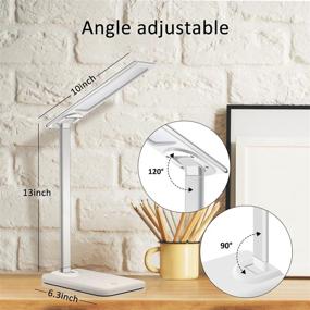 img 1 attached to Charging Dimmable Foldable Lighting Brightness