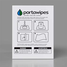 img 1 attached to Portawipes Compressed Toilet Tablet Tissues Household Supplies for Paper & Plastic