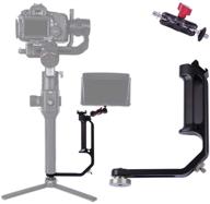 🔧 enhance your gimbal experience with df digitalfoto universal l bracket handle gimbal accessories – compatible with dji ronin s/sc, zhiyun crane v2/m/2, moza air 2, and more! logo