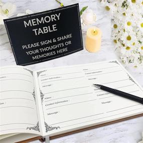 img 1 attached to 📔 Oksoaeo Funeral Guest Book: A Memorable Tribute for Remembering 280 Guests