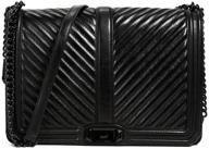 rebecca minkoff womens chevron jumbo logo