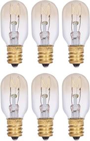 img 4 attached to 6 Pack of Simba Lighting T6.5 15W Replacement Bulbs for Himalayan Salt Rock and Basket, Scentsy Wax Warmer, Night Light, Mini Tube Shape, 120V, E12 Candelabra Base, Dimmable, 2700K Warm White