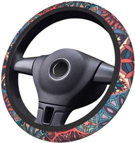 img 2 attached to Boho Steering Wheel Cover