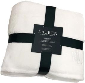 img 1 attached to Lauren Ralph Classic Micromink Blanket