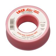 🔧 reliable and durable la-co 44095 slic-tite ptfe pipe thread tape: premium grade, 260" length, 1/2" wide in pink logo
