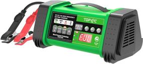 img 4 attached to 🔋 TOPAC 6V/12V 15 Amp High Frequency Smart Car Battery Charger: Efficient Charging for Optimal Performance