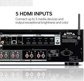 img 1 attached to Experience Hi-Fi Amplification and Alexa Compatibility 🔊 with Denon DRA-800H Network Receiver for Home Theater