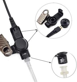 img 1 attached to 🔊 Covert Audio Surveillance Kit: Two-Wire Earpiece and Mic Coil Earbud for Baofeng BF-F8HP, BF-F9, UV-82, UV-82HP, UV-82C, UV-5R, UV-5R+, UV-5RA, UV-5RB, UV-5RC, UV-5RD, UV-5RE Two-Way Radios