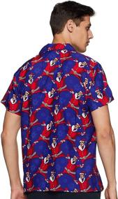 img 3 attached to Festive Christmas Hawaiian Dolphin Men's Shirts from Stylore: Perfect for Vacation Vibes