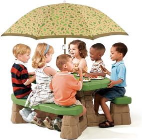 img 2 attached to Naturally Playful Picnic Umbrella by Step2 - Enhance Your Outdoor Experience