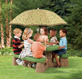 img 1 attached to Naturally Playful Picnic Umbrella by Step2 - Enhance Your Outdoor Experience
