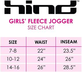 img 1 attached to Hind Girls Sweatpants Joggers Pockets Girls' Clothing for Active