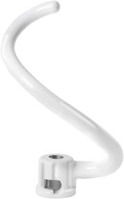 img 4 attached to 🍞 Spiral Coated Dough Hook Attachment: Optimal Mixing for Kitchenaid Stand Mixer (Bowl-Lift Model)