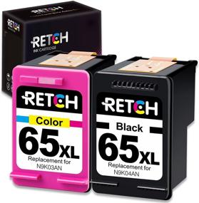 img 4 attached to REVIVE Your Printer: RETCH Remanufactured Inkjet Printer Ink Cartridges Tray Replacement, HP 65 65XL Combo Pack, Envy 5055 5052 5058 DeskJet 3755 2655 2600 2620 2622 2624 2652 3752 3720 3721 3722 3723