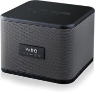 🔊 портативная wifi и bluetooth многокомнатная аудиоколонка varo cube - черный (совместима с ios) логотип