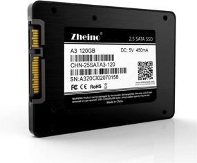 img 3 attached to 💻 Zheino 120GB SSD A3 2.5 inch SATA III 3D NAND Internal Solid State Drive (7mm) for Notebook Desktop PC - Boost Performance and Storage Capacity