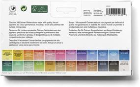img 1 attached to 🎨 Winsor & Newton Cotman Watercolor Paint Set - 24 Half Pans, Set of 24: Review, Price, and Comparison