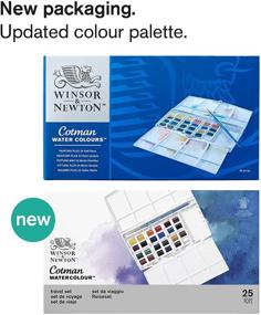 img 3 attached to 🎨 Winsor & Newton Cotman Watercolor Paint Set - 24 Half Pans, Set of 24: Review, Price, and Comparison