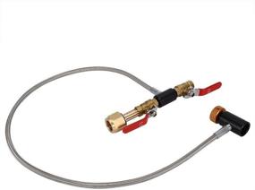 img 2 attached to 🔋 Maxmartt Cylinder Refill Adapter CO2 Refill Adapter with Hose for Tank Refilling (24&#34; - No Gauge)