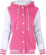 womens school hooded baseball sports women's clothing logo