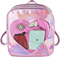 🎒 hologram laser transparent clear backpacks for kids and adults логотип