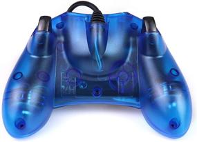 img 2 attached to Sapphire Blue Xbox Classic Controller S-Type: Wired Gamepad for Xbox S Type Console