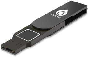 img 4 attached to FIDO2 Security Key: Multi-Layered Two Factor Authenticator for Office Business - Thetis USB A, HOTP/U2F Compatible, Windows/MacOS/Linux Support - Black