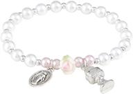 autom girls first communion bracelet logo