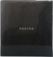 kiera grace contemporary photo albums, 4x6, black logo