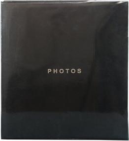 img 4 attached to Фотоальбомы современного стиля Kiera Grace, 10х15 см, черные