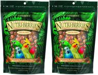 🦜 lafeber's gourmet tropical fruit nutri-berries parakeet, cockatiel & conure food 10 oz (2 pack) - enhanced for seo logo