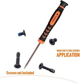 img 3 attached to 🔧 TECKMAN T5 Torx Screwdriver: Точный инструмент для ремонта батареи и жесткого диска ноутбука и MacBook Air