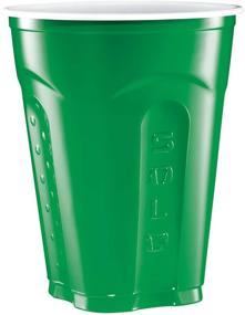 img 2 attached to 🍵 Solo Squared Cups, 18 Oz, Green, Pack of 60
