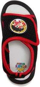 img 3 attached to 👞 Boys' Rugged Rubber Sandals by Ryans World - Durable Shoes