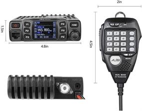 img 3 attached to 📻 Compact Car Radio: AnyTone AT-778UV VOX Version Mini Dual Band Mobile VHF/UHF Radio Transceiver, 144-148/420-450MHz