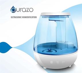 img 2 attached to Purazo Ultrasonic Humidifier Whisper Quiet Aromatherapy
