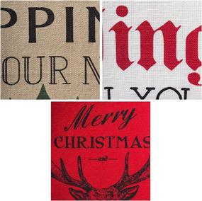 img 2 attached to DII Holiday Collection Vintage Print Dishtowel Set, 18x28", Christmas Stag, 3 Piece: Festive Christmas Kitchen Towels for the Holidays