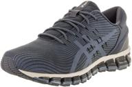 asics men's gel quantum running shoes: maximum comfort for athletes in sleek black design логотип