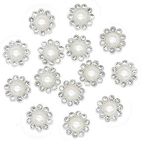 img 4 attached to Rhinestone Accessory Decoration Scrapbooking Embellishments Sewing