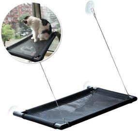 img 3 attached to 🐱 Zone Tech Pet Cat Window Hammock: Premium Quality Hanging Perch Bed with Safety Suction Cups - Enjoy Sun Bathing and Comfortable Seat