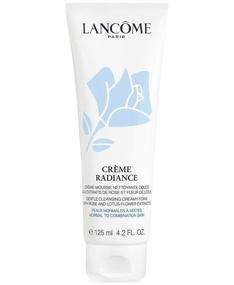 img 1 attached to 🌟 Lancome Creme Radiance Clarifying Cream-to-Foam Cleanser: Deeply Nourishing Skincare, 4.2 Fl Oz